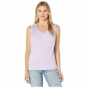 Lauren Ralph Lauren Purple Cotton Tank
